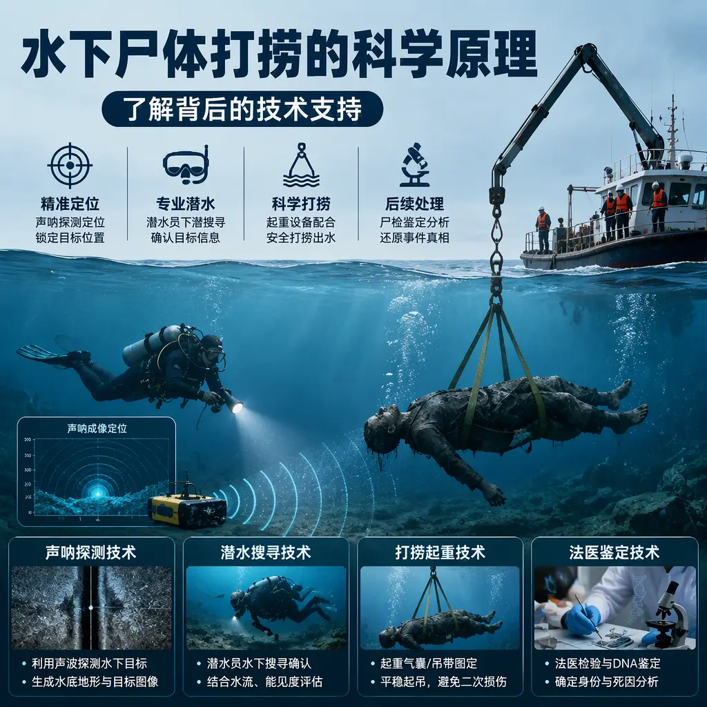 厦门水下尸体打捞的科学原理,了解背后的技术支持